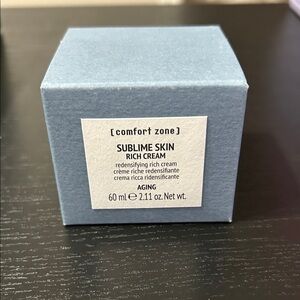 Comfort Zone Sublime Skin Rich Cream - Soft Blue
